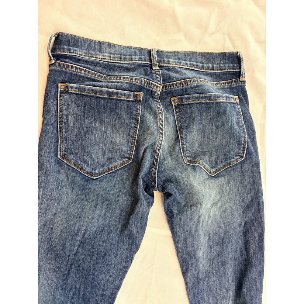Banana Republic Premium Denim Skinny Ankle Jeans 25 Petite Dark Wash Stretch - Picture 9 of 9